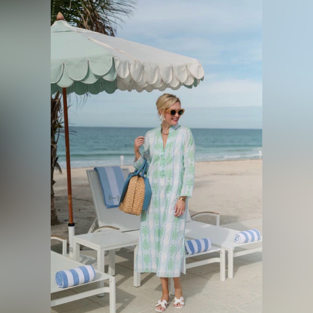 Sail to Sable Caftan Dress NWT